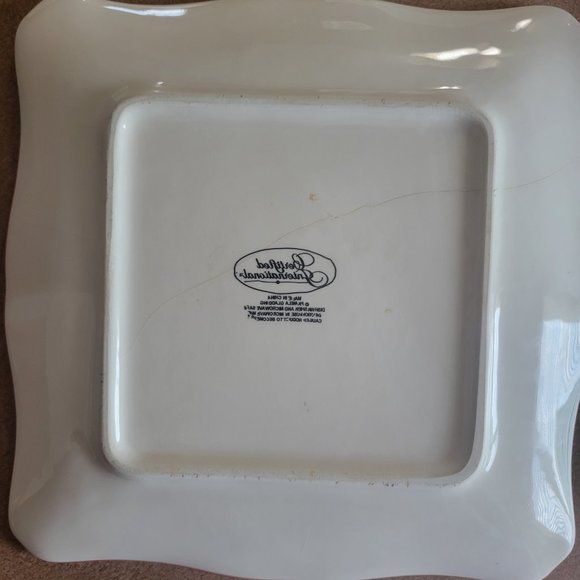 Discontinued Tuscan Rooster Salad Plates Set of 2! - Picture 6 of 6